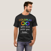 Coldplay Infinity T-shirt (Voorkant volledig)
