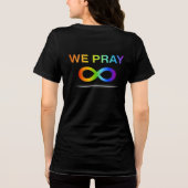 Coldplay Oneindigheid  Tri-Blend Shirt (Achterkant)