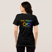 Coldplay Oneindigheid  Tri-Blend Shirt (Achterkant volledig)