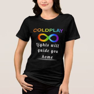 Coldplay Oneindigheid Tri-Blend Shirt