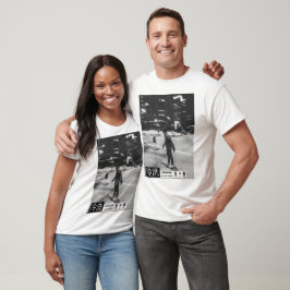 COLDWASH GRAFISCHE SCHAATS T T-SHIRT