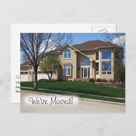 Coldwell Banker Briefkaart: WE ZIJN VERHUISD Aankondigingskaart (Voorkant / Achterkant)