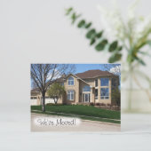 Coldwell Banker Briefkaart: WE ZIJN VERHUISD Aankondigingskaart (Staand voorkant)