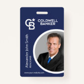 Coldwell Banker ID Kaart Blue Badge (Voorkant)