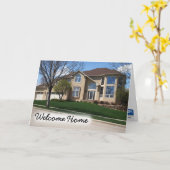 Coldwell Banker Notecard: Welkom thuis Kaart (Gele Bloem)
