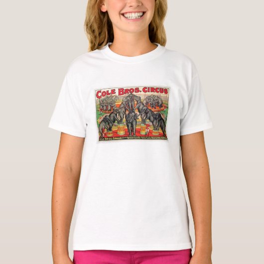 Cole Bros Circus T-shirt (Voorkant)