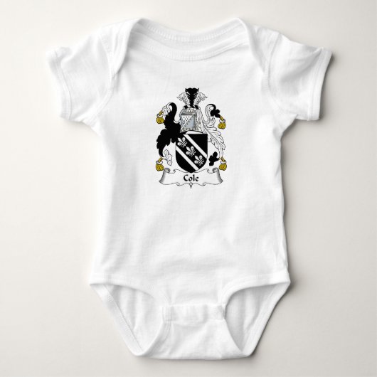 Cole Family Crest Romper (Voorkant)