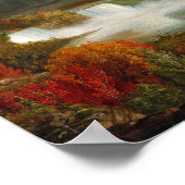 Cole Niagara Herfsten Schilderen Poster (Hoek)