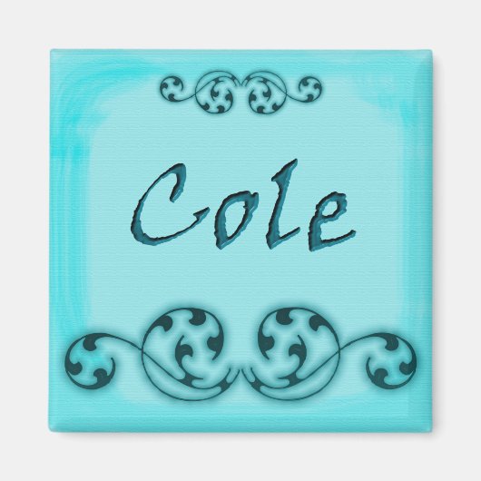 Cole Ornamental Magnet (Voorkant)
