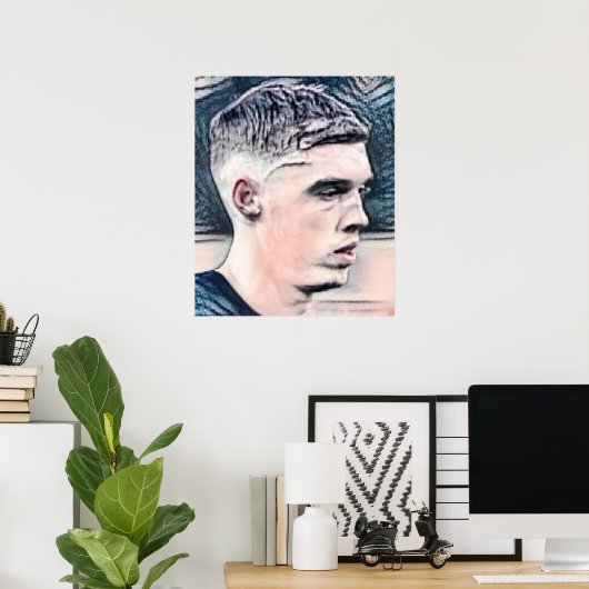 Cole Palmer Poster (Thuiskantoor)