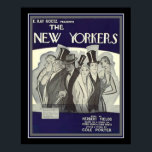 Cole Porter Art Deco "New Yorkers" Afdrukken 16 x  Poster<br><div class="desc">Mooie nostalgische Art Deco Sheet Music Hoesje "The New Yorkers" door Cole Porter</div>