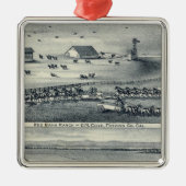 Cole Ranches Metalen Ornament (Voorkant)