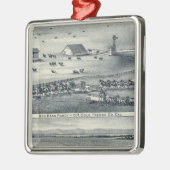 Cole Ranches Metalen Ornament (Links)