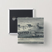 Cole Ranches Vierkante Button 5,1 Cm (Voorkant /achterkant)