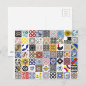 Coleção Azulejos Briefkaart (Voorkant / Achterkant)