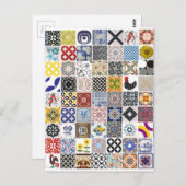 Coleção Azulejos Briefkaart (Voorkant / Achterkant)