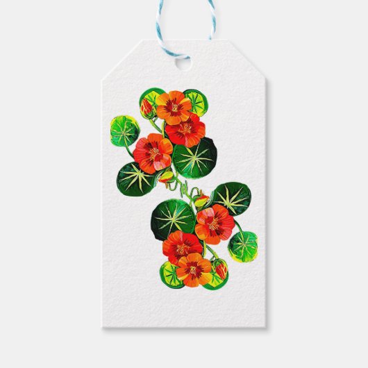 coleção Flores do Brasil capuchinha,  Cadeaulabel (Voorkant)