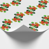 coleção Flores do Brasil capuchinha,  Cadeaupapier (Hoek)