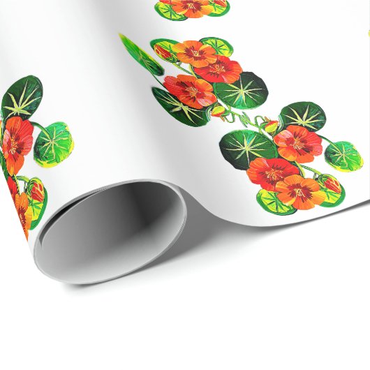 coleção Flores do Brasil capuchinha,  Cadeaupapier (Rol Hoek)