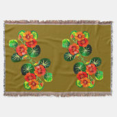 coleção Flores do Brasil capuchinha,  Deken (Voorkant)