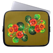 coleção Flores do Brasil capuchinha,  Laptop Sleeve (Voorkant)