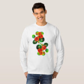 coleção Flores do Brasil capuchinha,  T-shirt (Voorkant volledig)