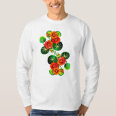 coleção Flores do Brasil capuchinha,  T-shirt (Voorkant)