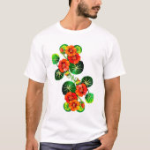 coleção Flores do Brasil capuchinha,  T-shirt (Voorkant)