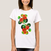coleção Flores do Brasil capuchinha,  T-shirt (Voorkant)