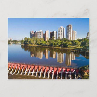 Coleção Onaitsirc Cartão Postal de Londrina Paraná Briefkaart