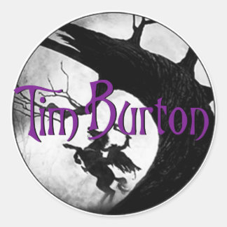 Coleção Tim Burton - The Legend of Sleepy Hollow Ronde Sticker