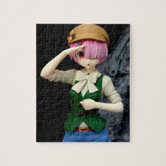 Colección figura de manga de anime japonés legpuzzel (Verticaal)