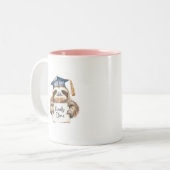 Colección Graduación 2025 Tweekleurige Koffiemok (Voorkant links)