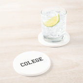 COLEGE ZANDSTEEN ONDERZETTER (Zijkant)