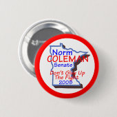 Coleman Senate Button (Voorkant /achterkant)