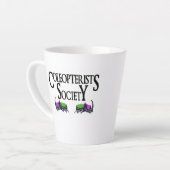 Coleopterist Society Logo II Latte Mok (Linkerhoek)