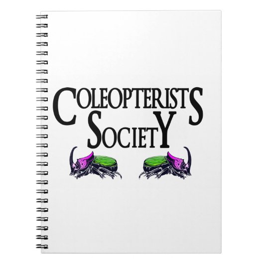Coleopterist Society Logo II Notitieboek (Voorkant)