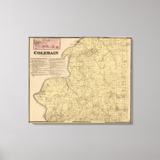 Colerain, Ohio Canvas Afdruk (Voorkant)