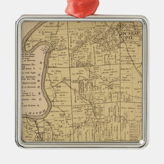 Colerain, Ohio Metalen Ornament (Voorkant)