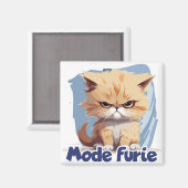 Colère (furie) magneet (Voorkant / Achterkant)