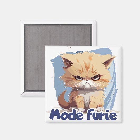 Colère (furie) magneet (Voorkant / Achterkant)