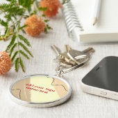 COLERFUL CUTE HEART NAME SLEUTELHANGER (Zijkant)