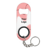 COLERFUL CUTE HEART NAME SLEUTELHANGER MINI FLESSENOPENER (Achterkant)