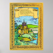 Coleridge en Dürer in Xanadu Poster (Voorkant)