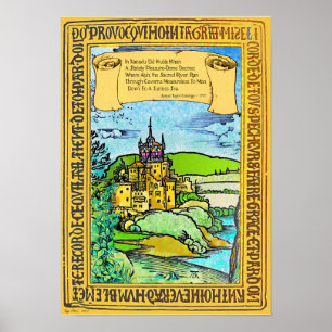 Coleridge en Dürer in Xanadu Poster