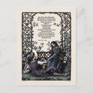 Coleridge "Love" Victoriaans Briefkaart