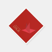 Cole's Bar Mitzvah Servet (Hoek)