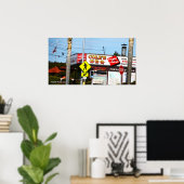 Cole's BBQ Poster (Thuiskantoor)