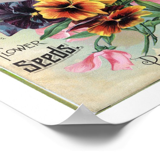 Coles Garden Annual 1897 Poster (Hoek)