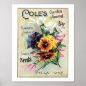 Coles Garden Annual 1897 Poster (Voorkant)